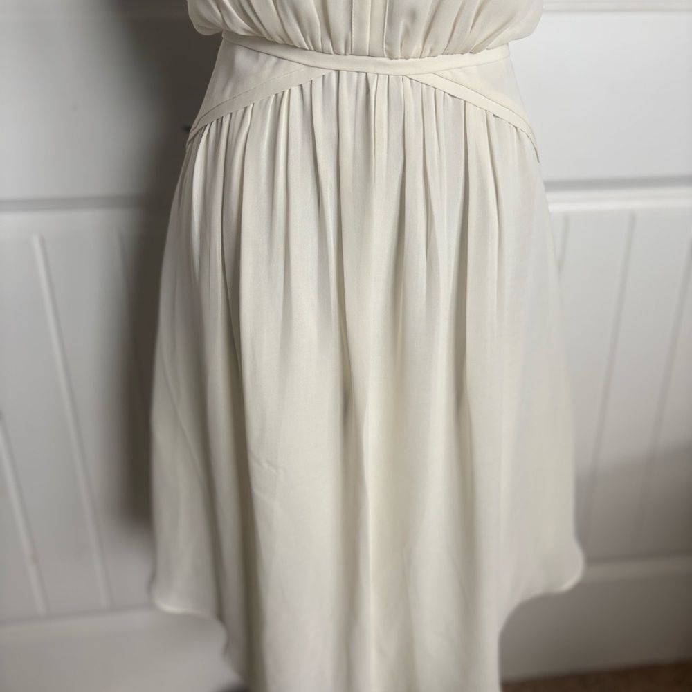 Banana Republic Cream High Low Dress - Picture 3 of 6